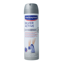 Hansaplast Silver active voet deodorant 150 Milliliter