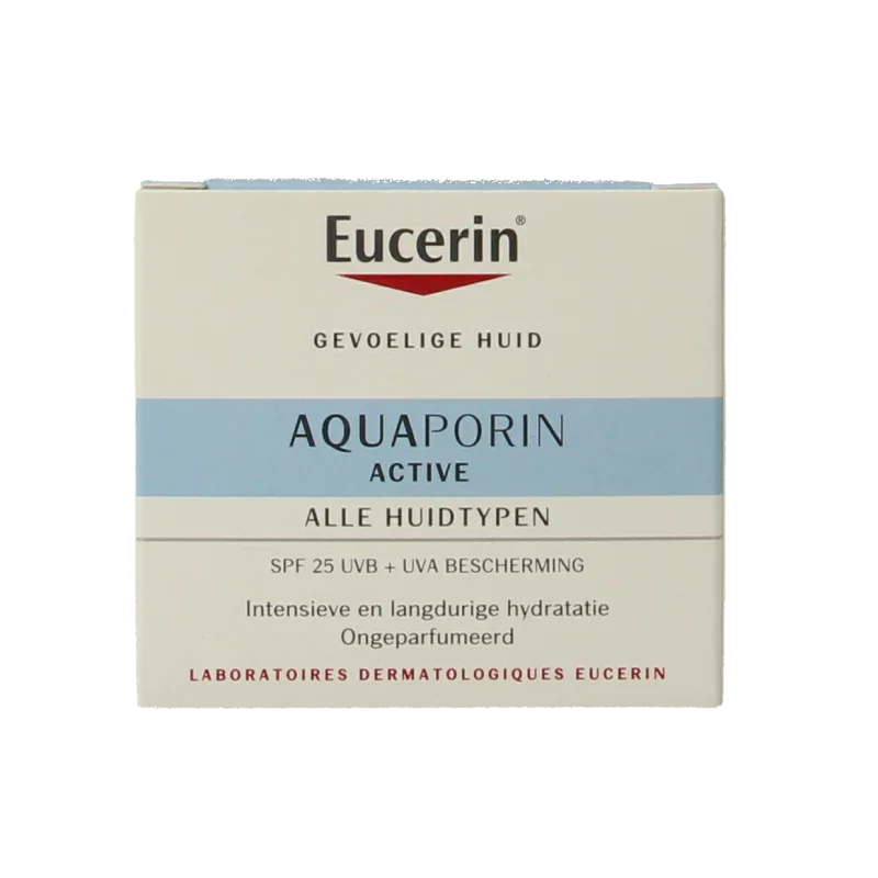 Eucerin Aquaporin active hydraterende creme UVA + SPF25 50 Milliliter