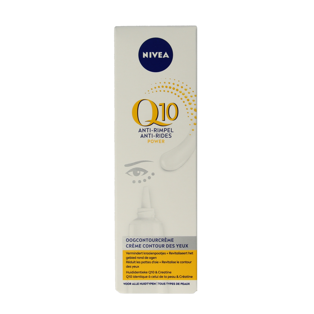 Nivea Q10 Power anti rimpel oogcontourcreme 15.00 Milliliter