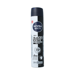 Nivea Men deodorant spray invisible black & white 200 Milliliter
