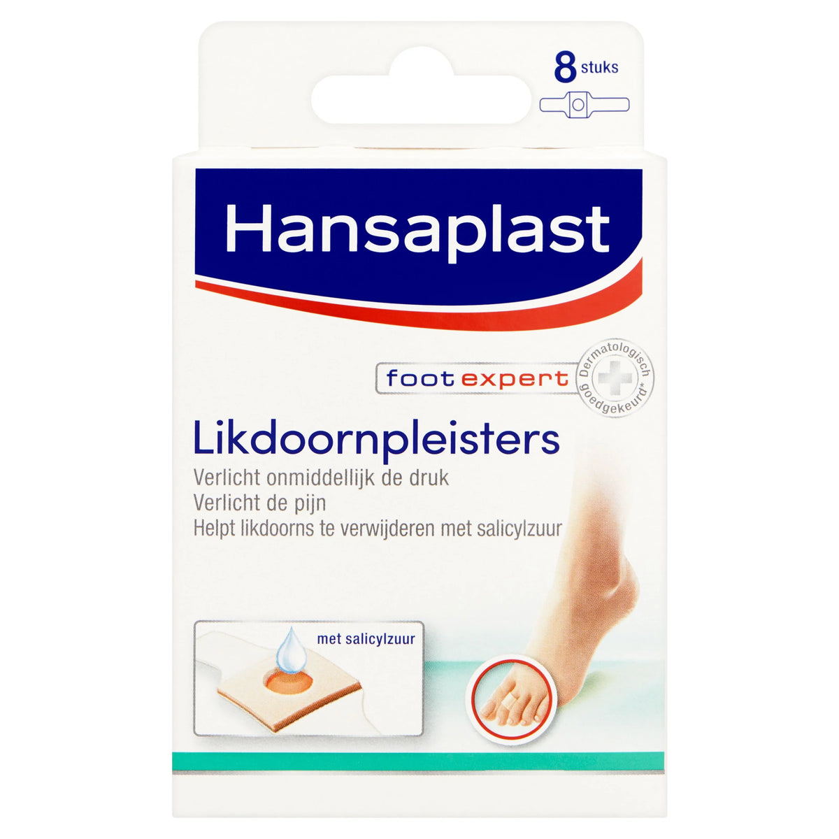 Hansaplast Voet likdoornpleister 8 Stuks