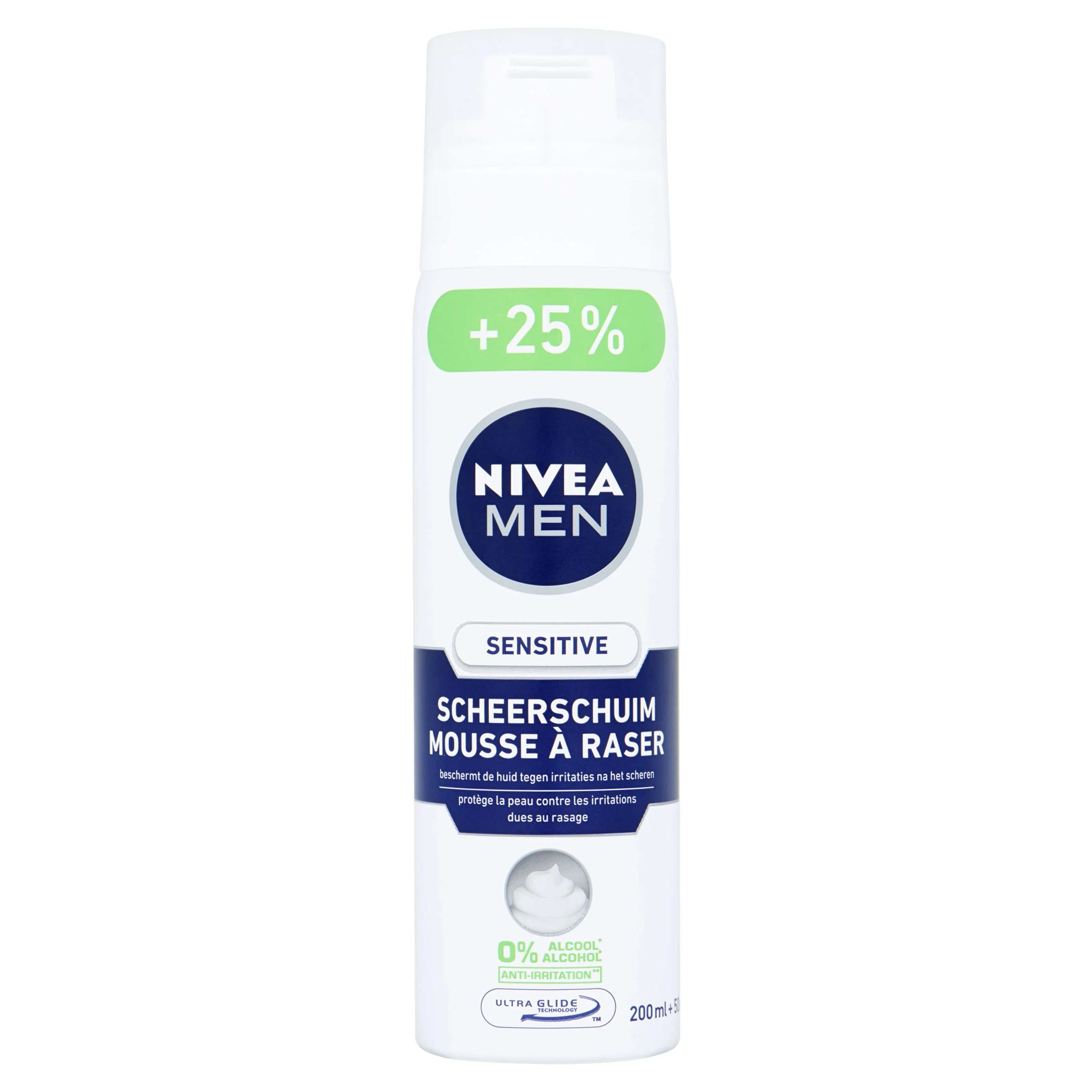 Nivea Men scheerschuim sensitive 250 Milliliter