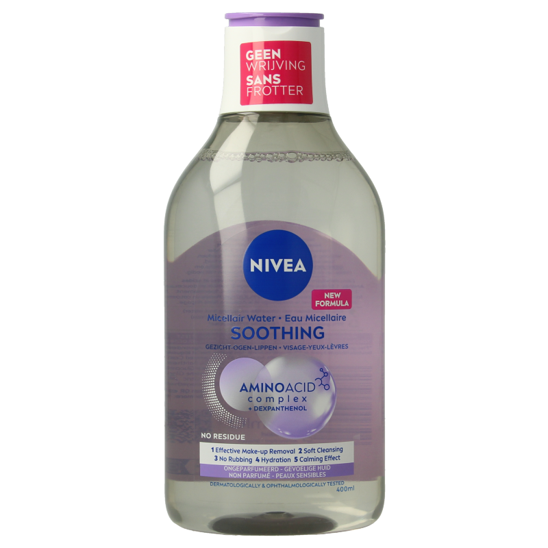 Nivea Visage micellair water 3-in-1 sensitive 400 Milliliter