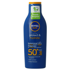 Nivea Sun protect & hydrate zonnemelk SPF50 200.00 Milliliter