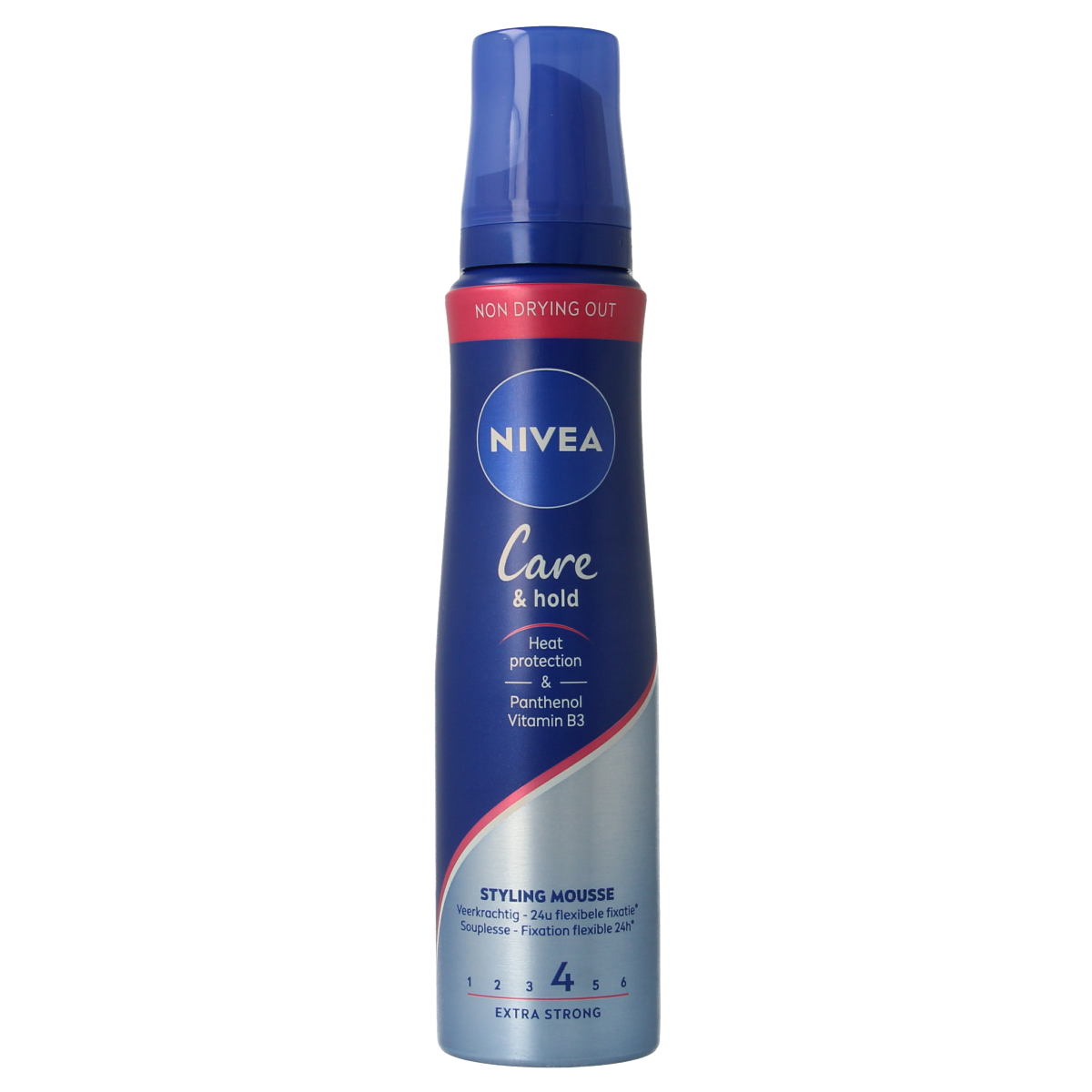 Nivea Care & hold styling mousse extra strong 150.00 Milliliter