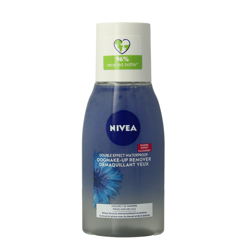 Nivea Visage double effect oogmake up remover waterproof 125 Milliliter