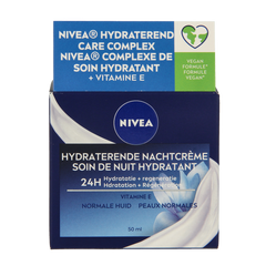 Nivea Essentials nachtcreme normale/gemengde huid 50 Milliliter