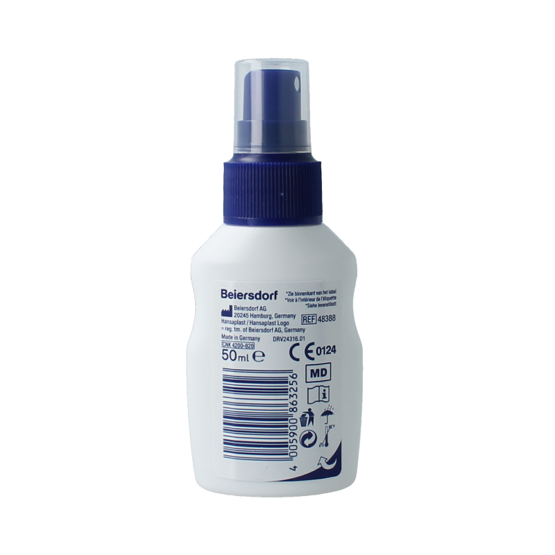 Hansaplast Hansaplast reinigingsspray 50 Milliliter