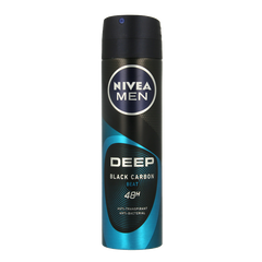 Nivea Men deodorant spray deep beat 150 Milliliter