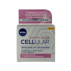Nivea Cellular expert filler  hyaluronzuur & foliumzuur 50 Milliliter