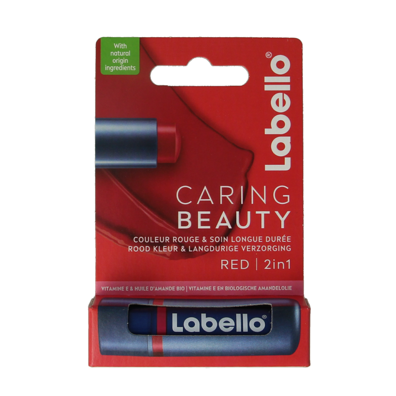 Labello Caring beauty red 4.8 Gram