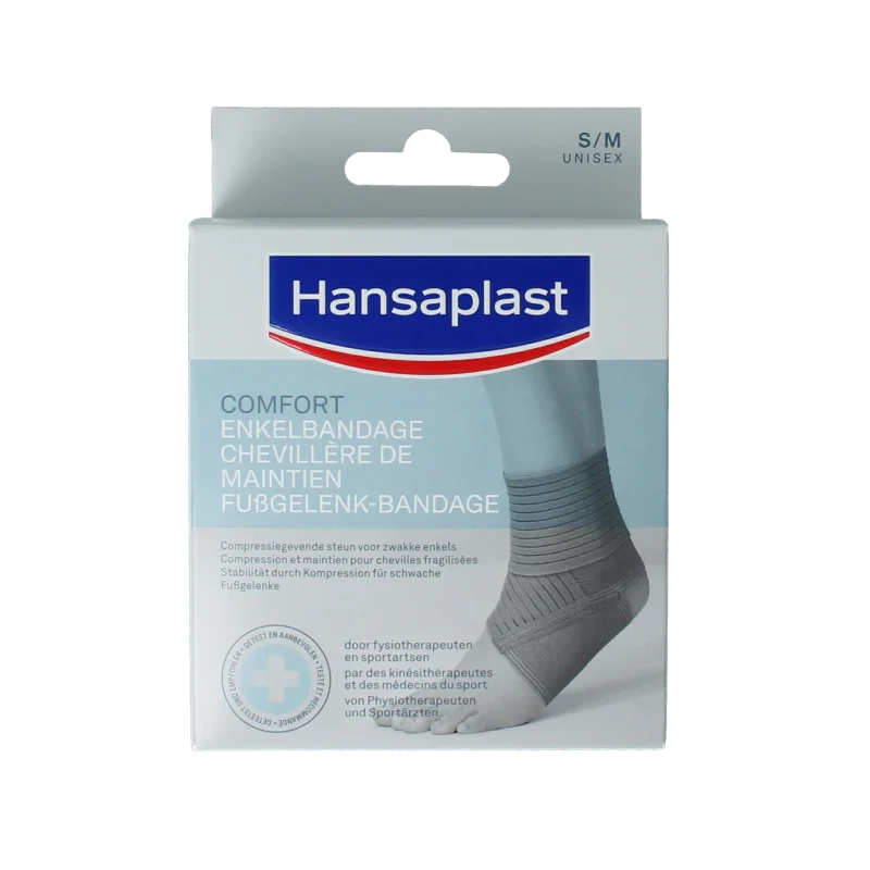 Hansaplast Sport enkel bandage S/M 1 Stuks