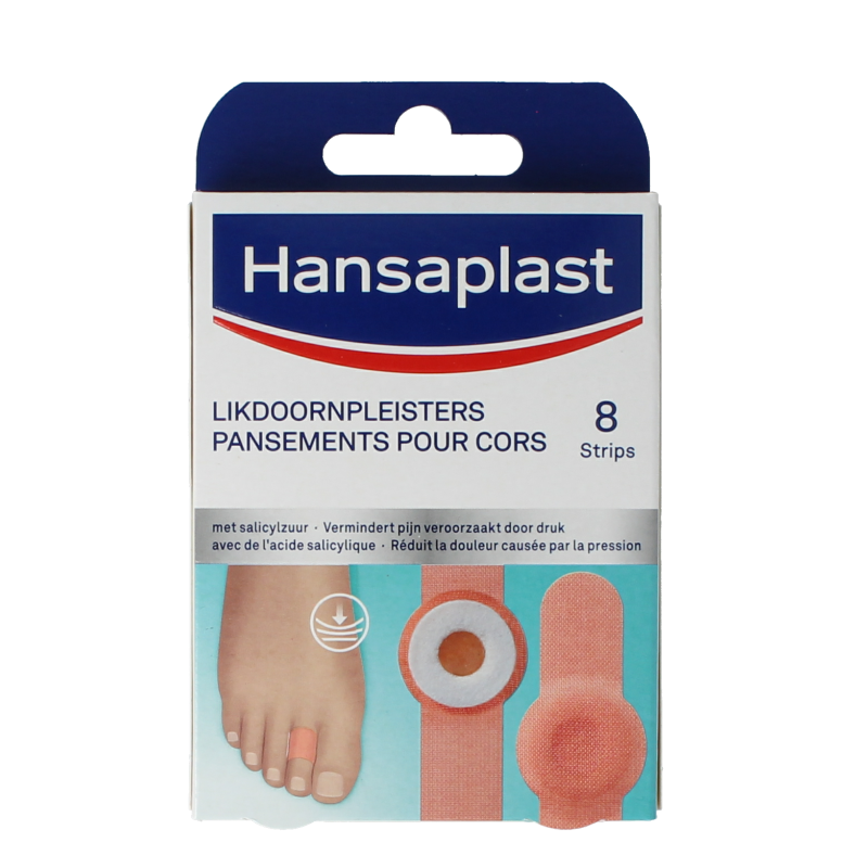Hansaplast Voet likdoornploeisters 8 Stuks