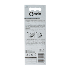 Credo Vervangmesjes voor de smart cutter voetvijl 2 Stuks