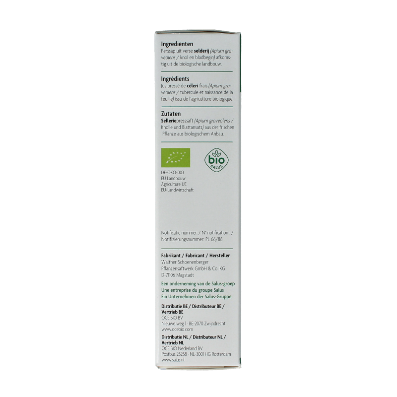Salus Selderijsap bio 200 Milliliter