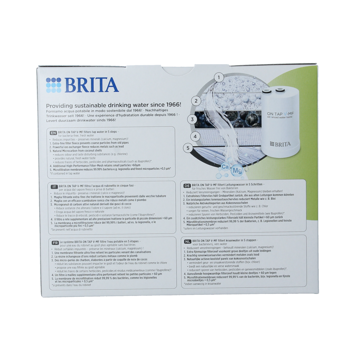 Brita BRITA waterfiltersysteem ON TAP Pro V-MF 1.00 Stuks