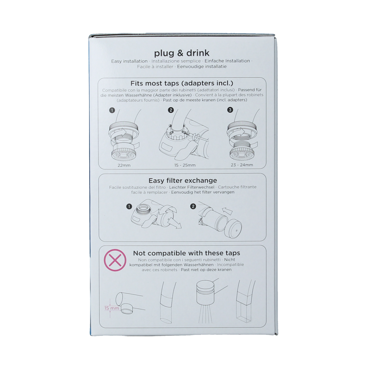 Brita BRITA waterfiltersysteem ON TAP Pro V-MF 1.00 Stuks