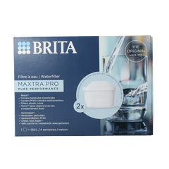 Brita Waterfilterpatroon maxtra pro all-in-1 2-pack 2 Stuks