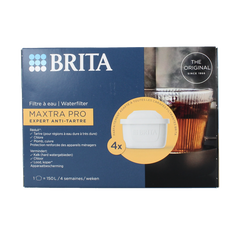 Brita Waterfilterpatroon maxtra pro kalk expert 4 pack 4 Stuks