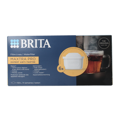 Brita waterfilterpatroon MAXTRA PRO Kalk Expert 6-Pack 6.00 Stuks