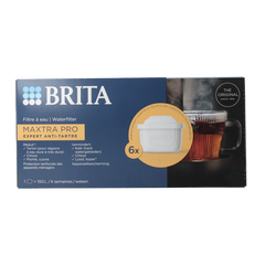 Brita Waterfilterpatroon maxtra pro kalk expert 6-pack 6 Stuks