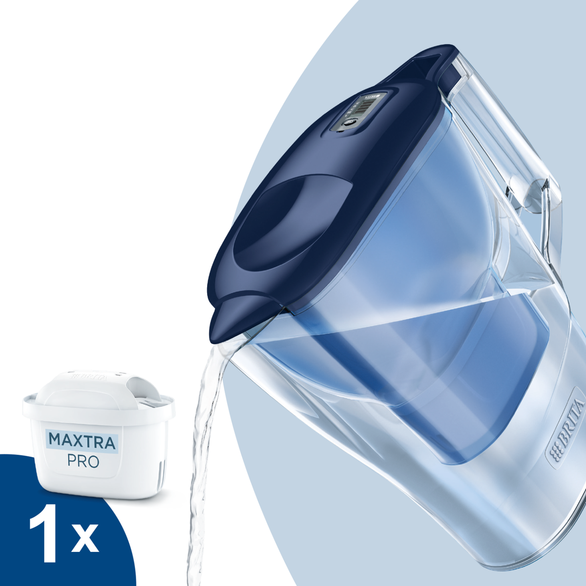 Brita BRITA waterfilterkan Aluna Cool blue 1.00 Stuks