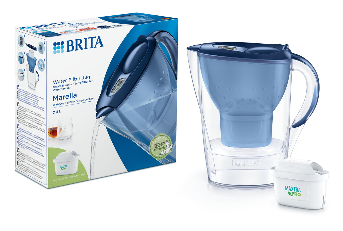 Brita Waterfilterkan Marella cool blue 1 Stuks