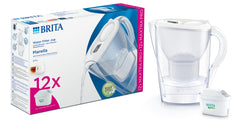 Brita Marella cool white + 12 maxtra pro all-in-1 1 Set