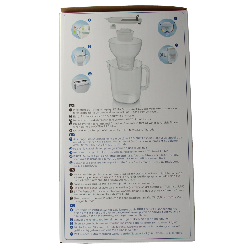 Brita Waterfilterkan style XL grey 1 Stuks