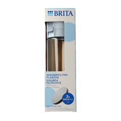 Brita Waterfles vital lichtblauw 1 Stuks
