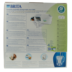 Brita Waterfilterbundel cool powder blue + 3 filters 1 Stuks