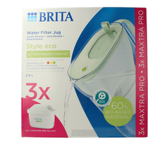 Brita Waterfilterbundel cool powder green + 3 filters 1 Stuks