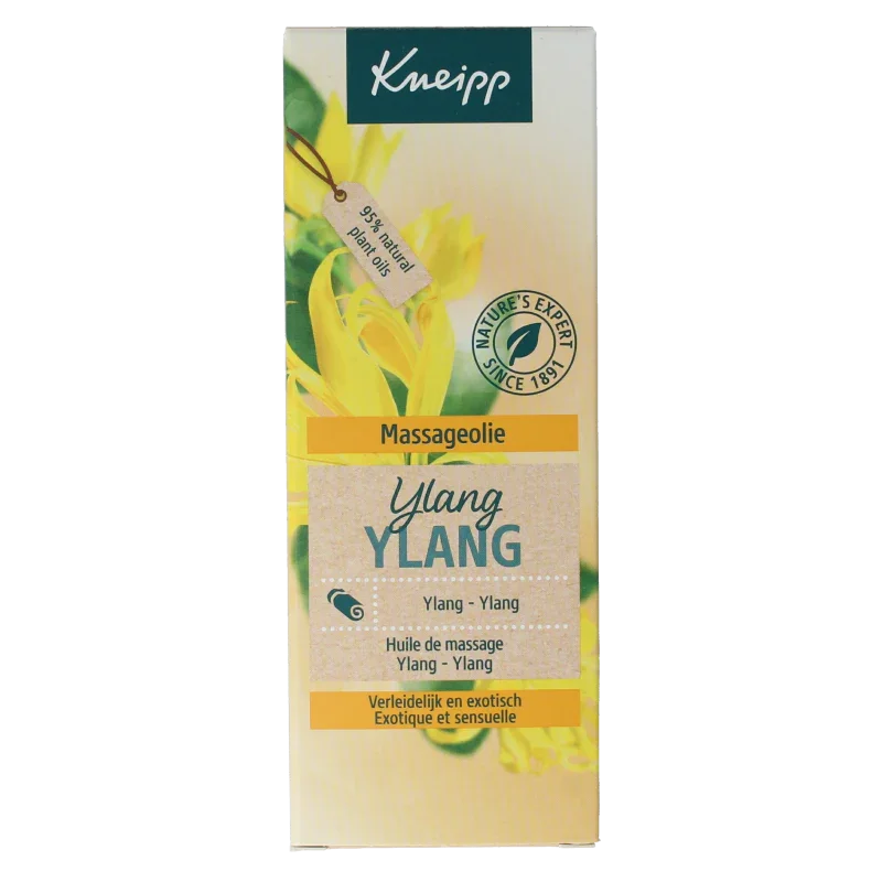 Kneipp Soft touch massageolie ylang ylang 100 Milliliter