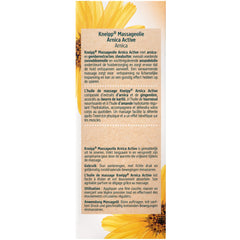 Kneipp Arnica active massageolie 100.00 Milliliter