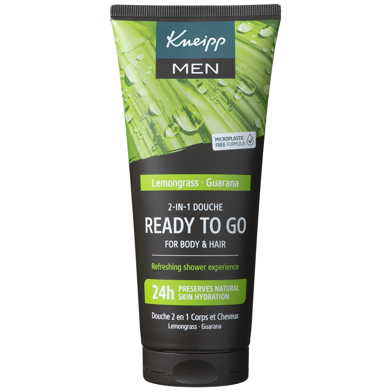 Kneipp 2-in-1 Men Douchegel & Shampoo Ready To Go 200.00 Milliliter