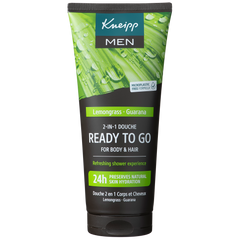 Kneipp 2-in-1 Men Douchegel & Shampoo Ready To Go 200.00 Milliliter