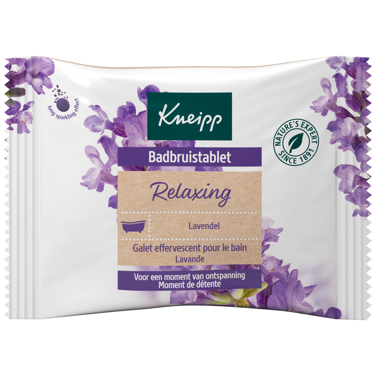 Kneipp Badbruistablet relaxing lavendel 80 Gram