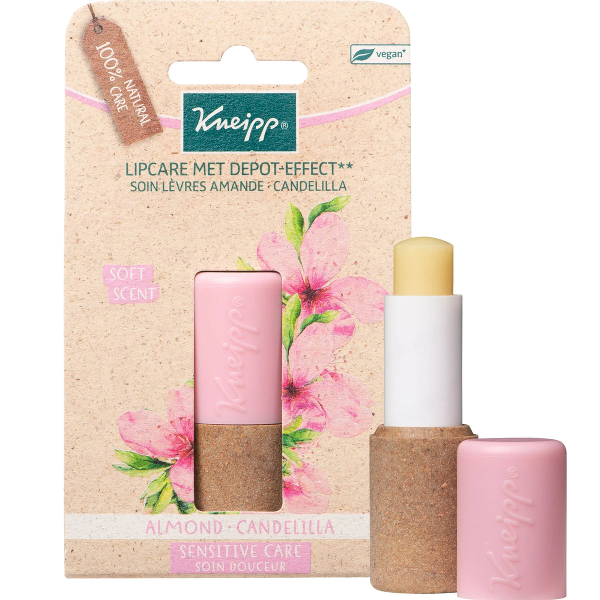 Kneipp Lipcare almond candelilla 4.7 Gram