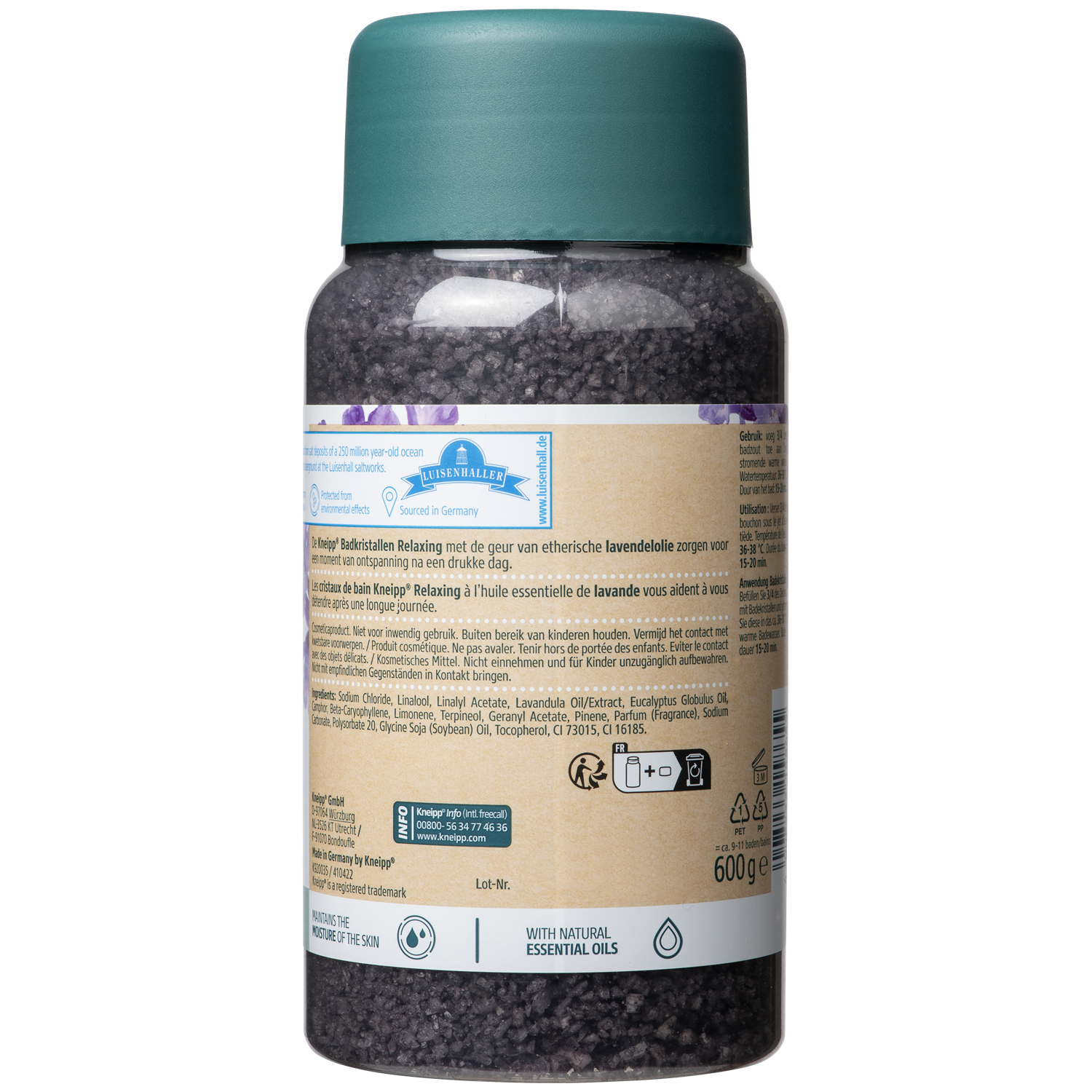 Kneipp Badkristallen Relaxing 600.00 Gram