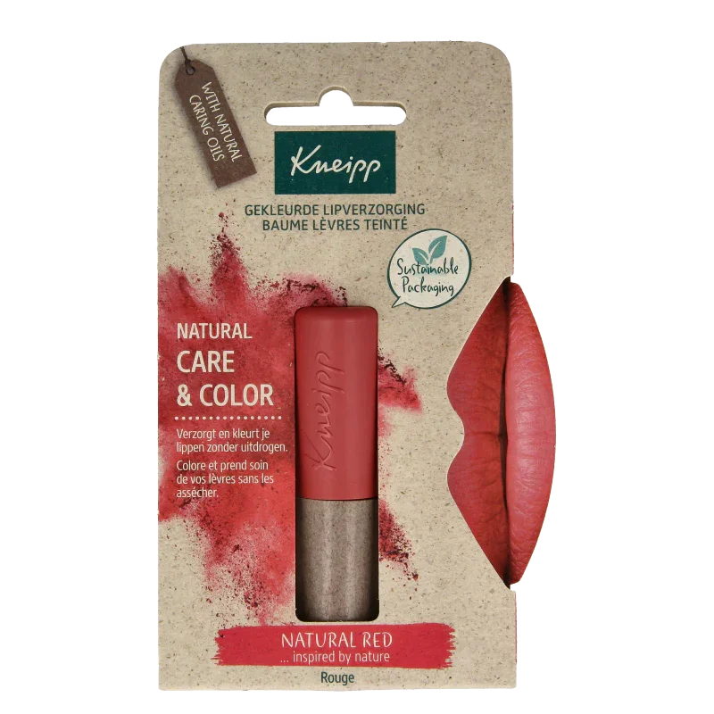 Kneipp Lipcare natural red 3.5 Gram