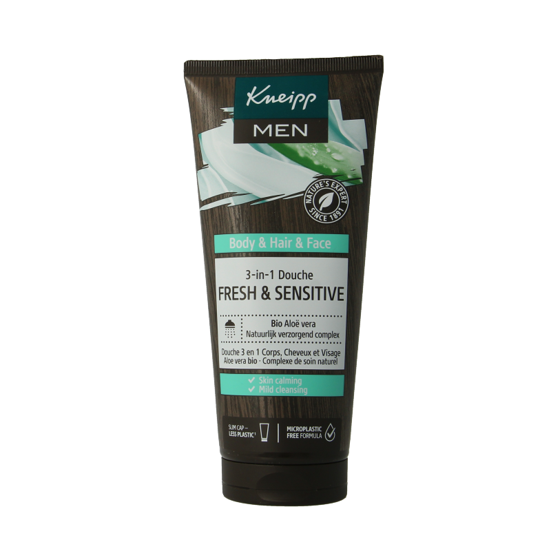 Kneipp Men douche 3 in 1 fresh & sensitive 200 Milliliter