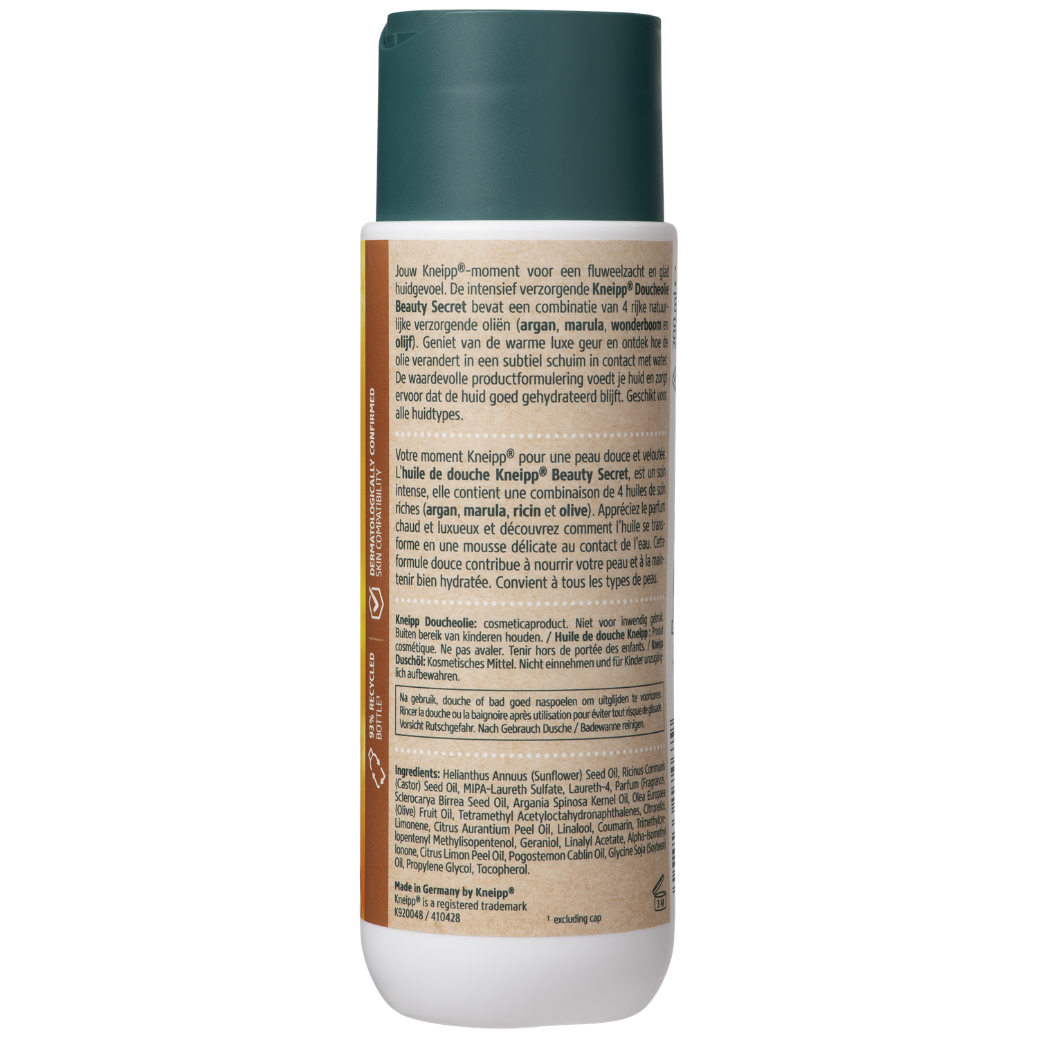 Kneipp Doucheolie Beauty Secret 200.00 Milliliter