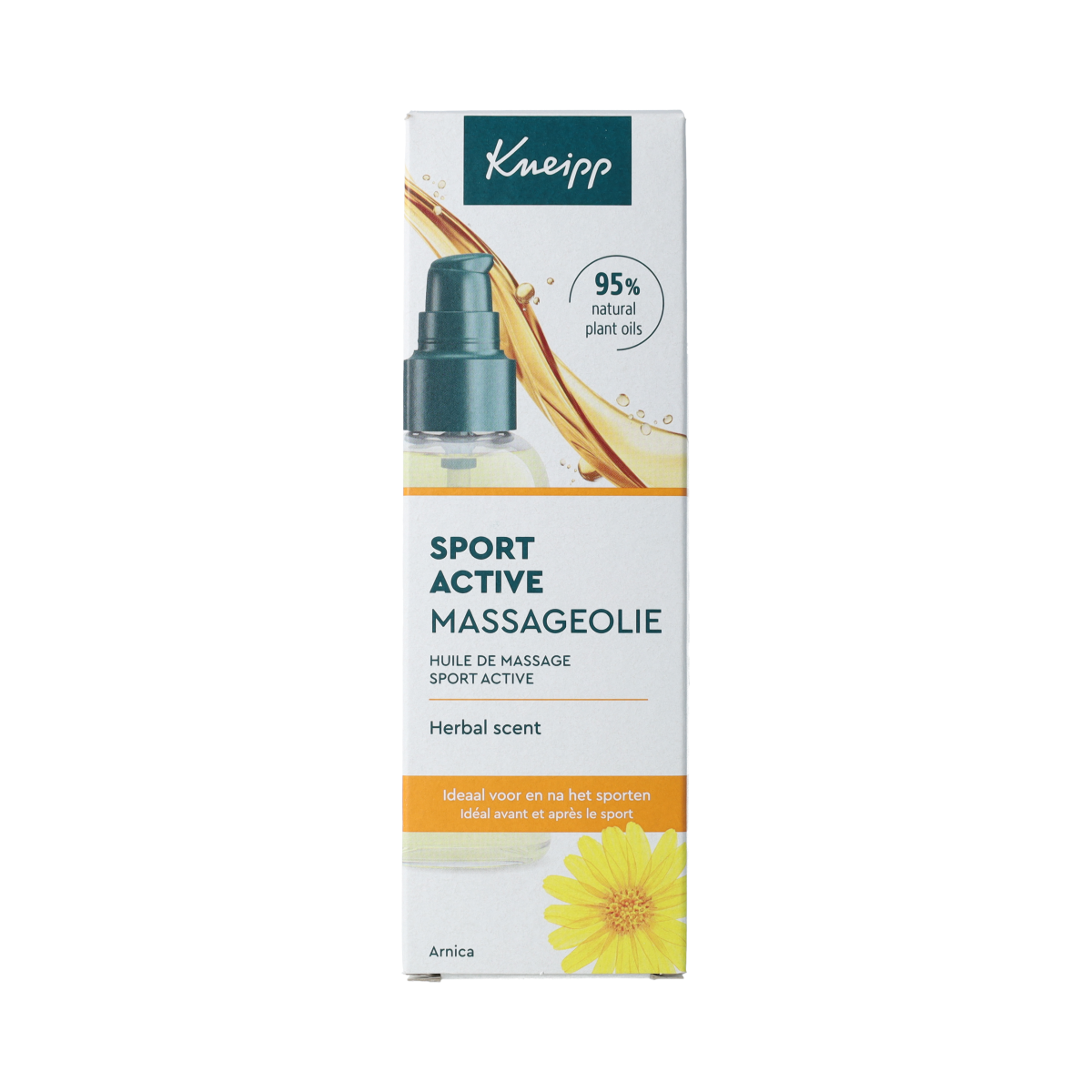 Kneipp Sport active massageolie 100.00 Milliliter