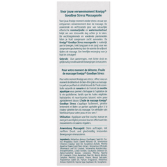 Kneipp Massageolie Goodbye Stress 100.00 Milliliter
