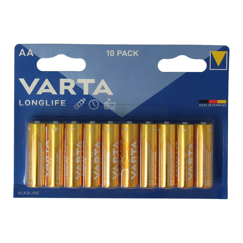 Varta Batterij AA micro 10 Stuks