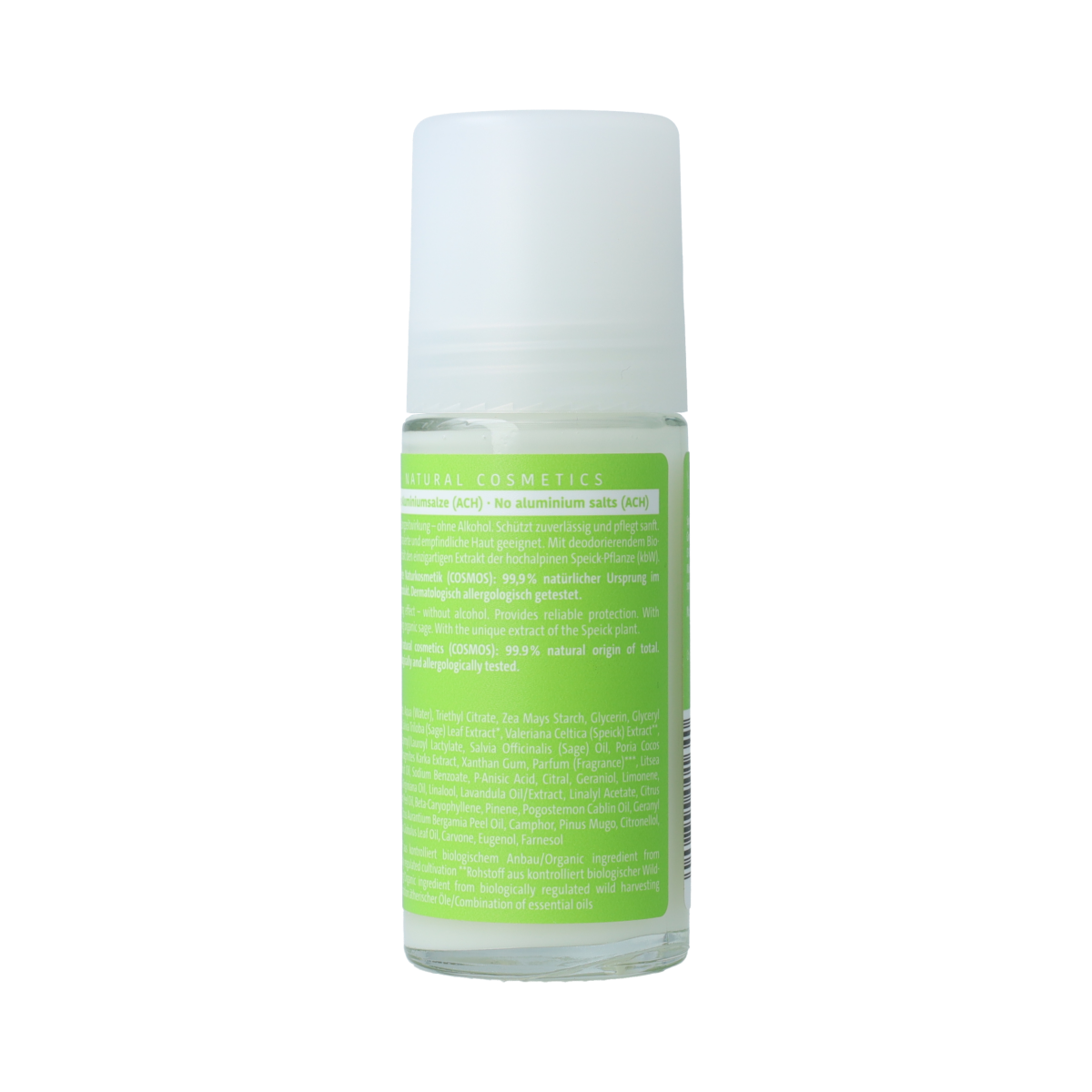 Speick Natural aktiv deodorant roller alcoholvrij 50.00 Milliliter