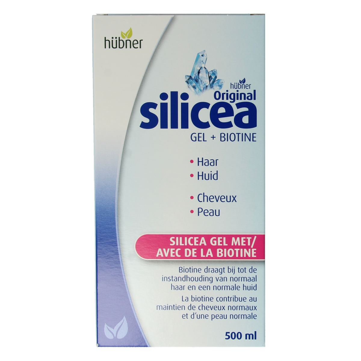 Hubner Silicea silicium gel + biotine 500.00 Milliliter