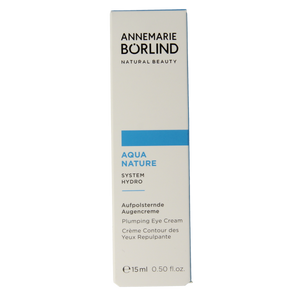 Borlind Aquanature soin des yeux acide hyaluronique 15,00 Millilitres