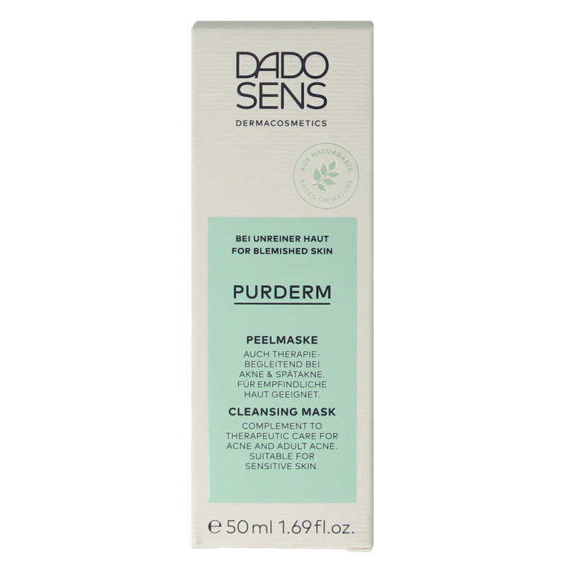Dado Sens Purderm cleansing mask bio 50 Milliliter