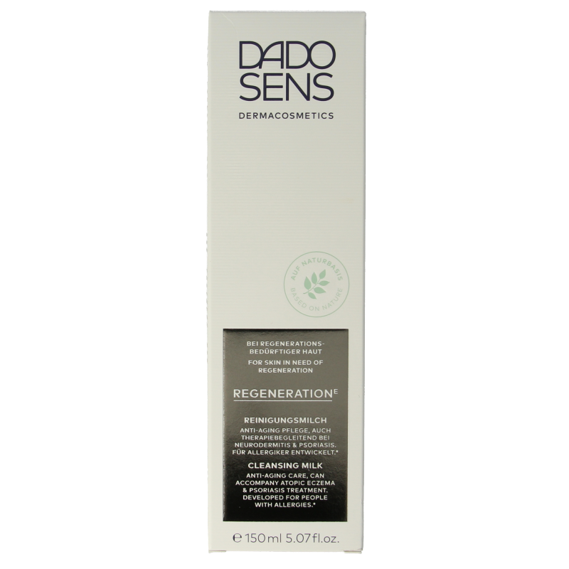 Dado Sens Regeneration E cleansing milk 150 Milliliter